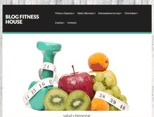 Tablet Screenshot of blog-fitness-house.com